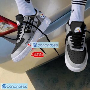 Pittsburgh Steelers Personalized 3D Air Force Shoes AF1 Shoes Men And Women Sneakers Shoes Sport Team Gift Custom Name Product Photo 2