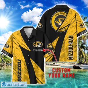 Missouri Tigers AOP Hawaiian Shirt Beach Summer Shirt Personalized Name For fans Product Photo 1