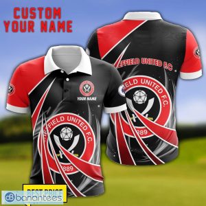 Sheffield United F.C Personalized Name 3D Polo Shirt Gift For Sport Golf Lover Product Photo 1