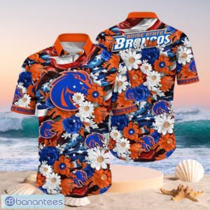 NCAA Boise State Broncos Design Logo Gift For Fan Independence Day Hawaii Shirt Full Over Print Product Photo 1
