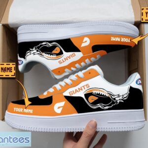 GWS Giants Air Force Shoes Custom Name Men Women Gift AF1 Shoes Product Photo 1