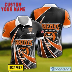 Grizzlys Wolfsburg Personalized Name 3D Polo Shirt Gift For Sport Golf Lover Product Photo 1