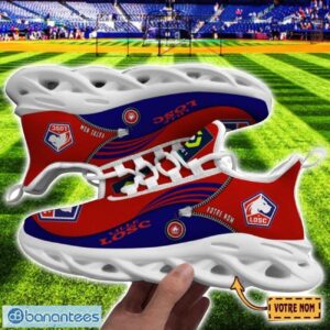 LOSC Lille Max Soul Shoes Personalized Name Sneakers For Fans Product Photo 1