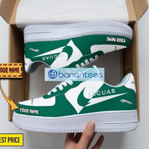 Jaguar Cars Air Force Shoes Custom Name Gift For Fans AF1 Sneakers Product Photo 1