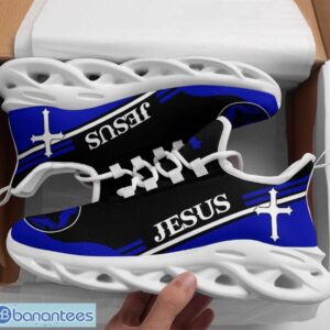 Jesus Blue Black Clunky Max Soul Shoes Running Sneakers Product Photo 1
