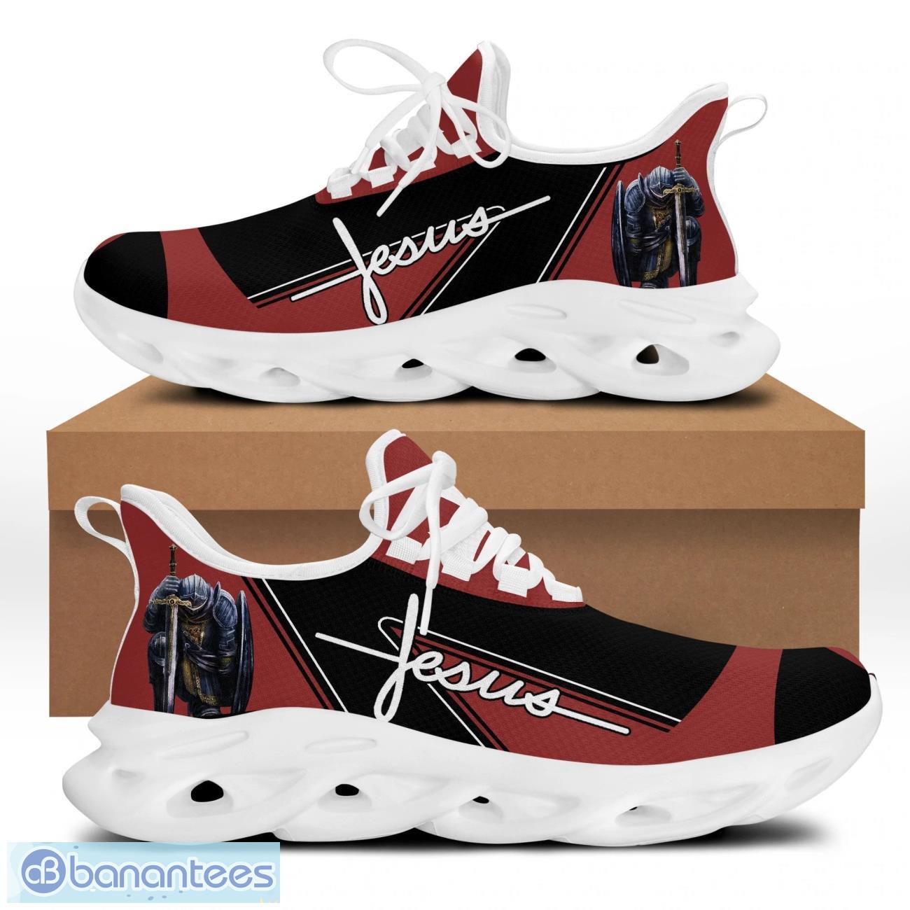 jesus clunky max soul shoes running sneakers image Jesus Clunky Max Soul Shoes Running Sneakers Product Photo 1
