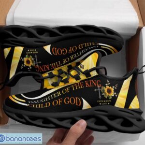 Jesus Daughter Of The King Max Soul Shoes Running Sneakers Sunflower Lover Product Photo 2