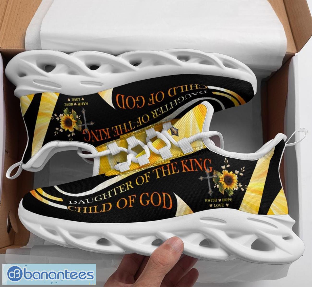 jesus daughter of the king max soul shoes running sneakers sunflower lover image Jesus Daughter Of The King Max Soul Shoes Running Sneakers Sunflower Lover Product Photo 1