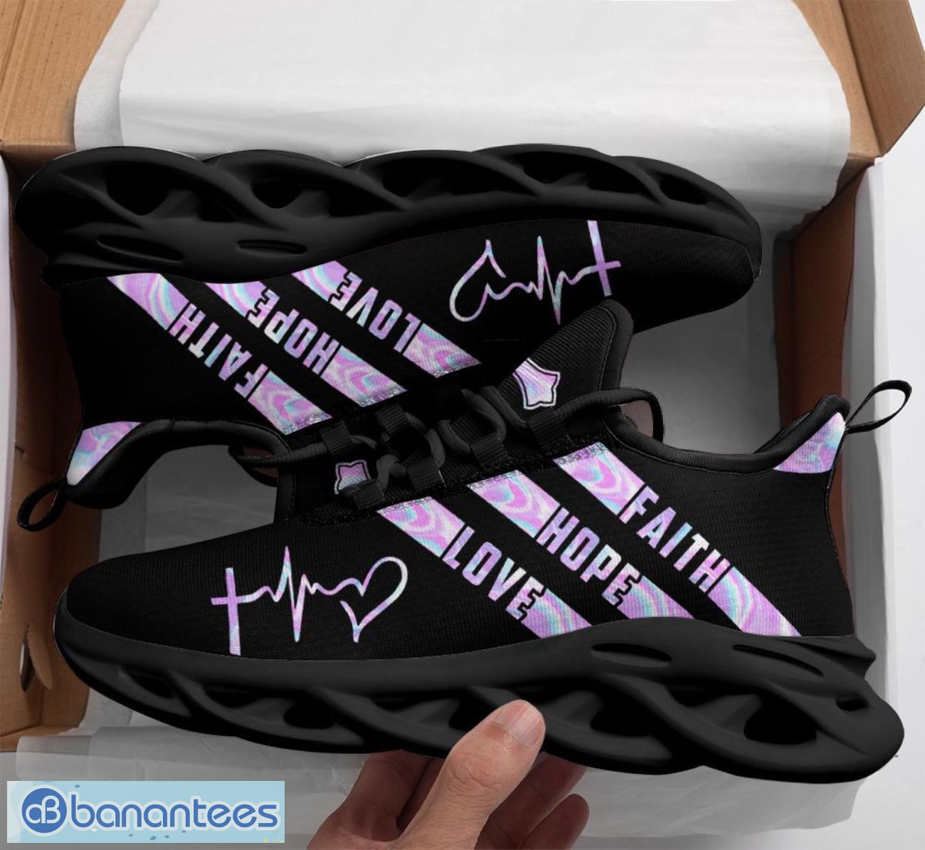 jesus faith hope love max soul shoes running sneakers men and women gift 1 image Jesus Faith Hope Love Max Soul Shoes Running Sneakers Men And Women Gift Product Photo 2