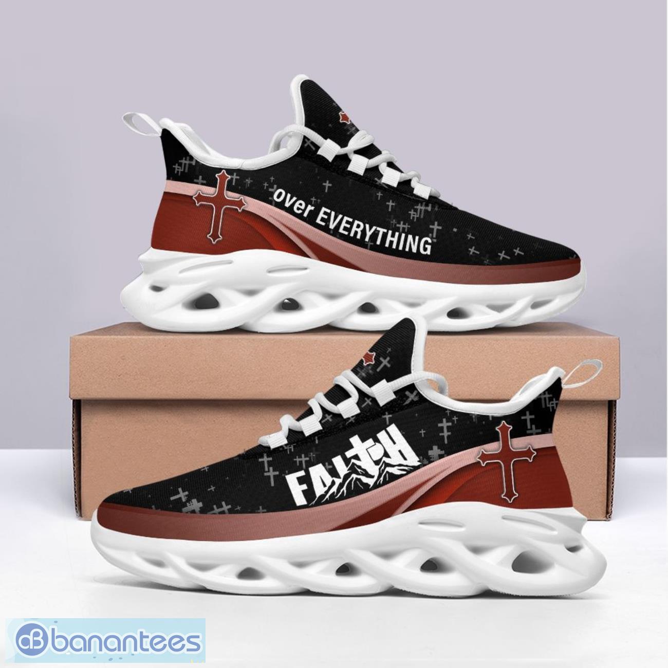 jesus faith over everything max soul shoes running sneakers sport sneakers gift 1 image Jesus Faith Over Everything Max Soul Shoes Running Sneakers Sport Sneakers Gift Product Photo 2