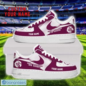 Manly Warringah Sea Eagles Air Force Shoes Sneakers For Men Women Gift Custom Name Product Photo 1