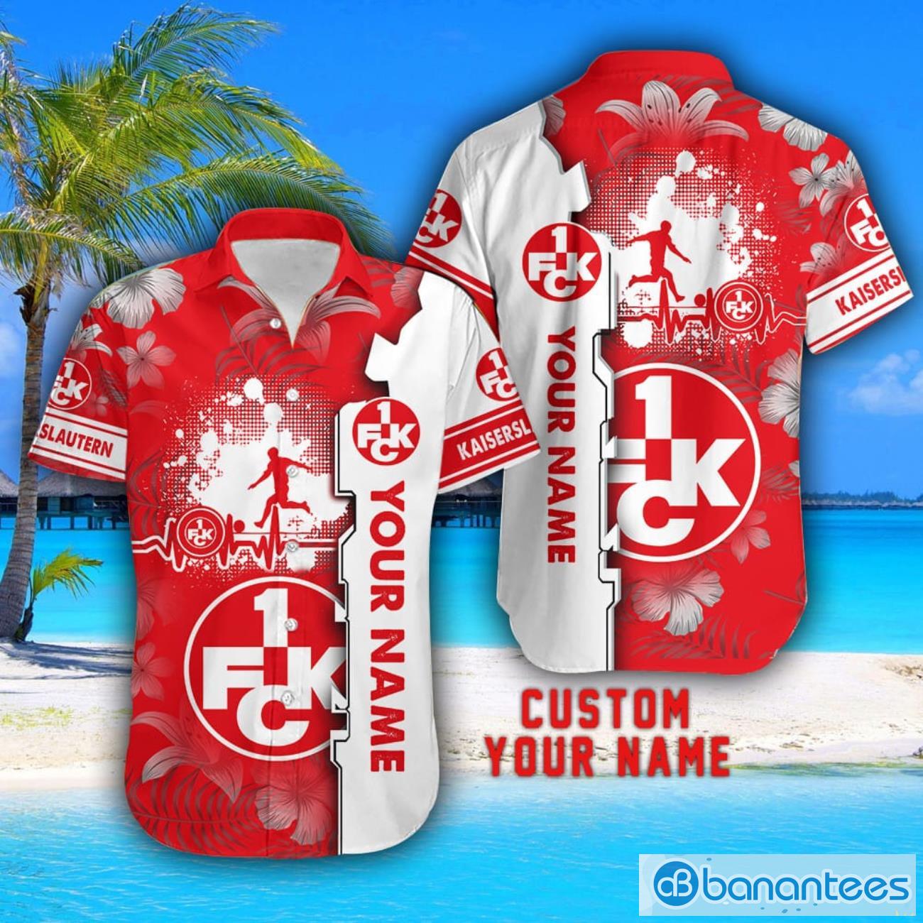 kaiserslautern tropical combo hawaiian shirt and shorts personalized name for fans 1 image Kaiserslautern Tropical Combo Hawaiian Shirt And Shorts Personalized Name For Fans Product Photo 2
