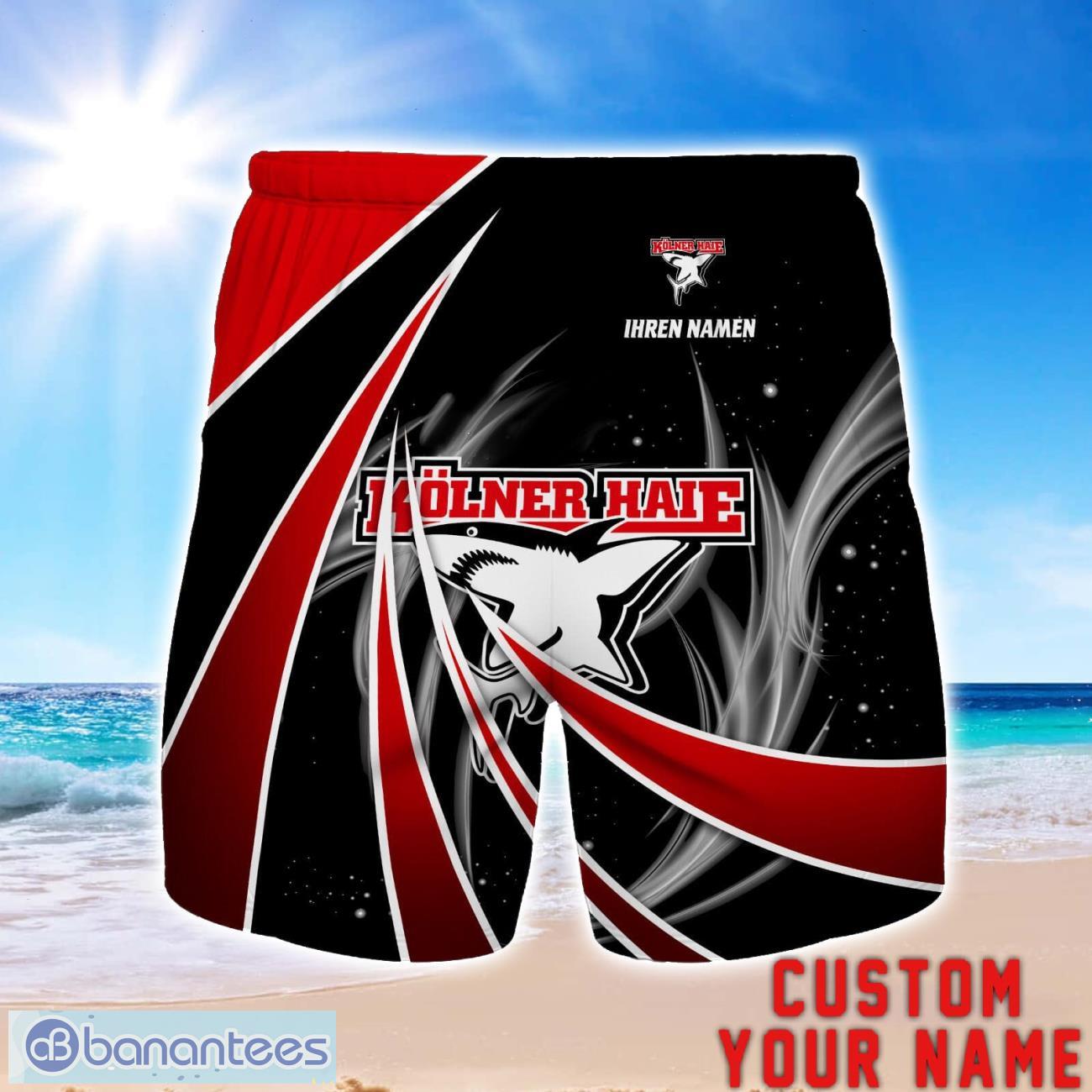 kolner haie personalized name 3d beach short summer gift ideas image Kolner Haie Personalized Name 3D Beach Short Summer Gift Ideas Product Photo 1
