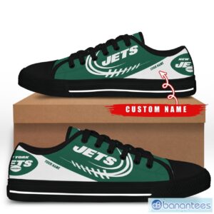 Custom Name New York Jets Low Top Shoes For Fans Sport Product Photo 4