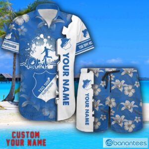 TSG 1899 Hoffenheim Tropical Combo Hawaiian Shirt And Shorts Personalized Name For Fans Product Photo 1