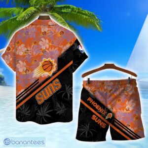 Phoenix Suns 3D Hawaiian Shirt And Shorts Beach Outfit For Fans Product Photo 2