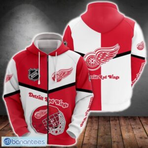 Detroit Red Wings Crochet 3D Hoodie, Zip Hoodie, 3D T Shirt AOP Full Print For Men Women - Detroit Red Wings MA0718 Hoodie, Tee, Polo, SweatShirt_2