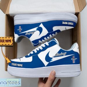 Ford Mustang Air Force Shoes Custom Name Gift For Fans AF1 Sneakers Product Photo 1