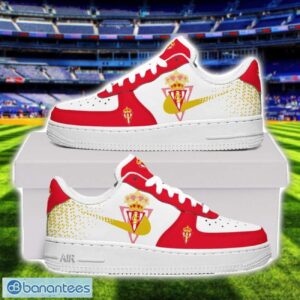 Sporting de Gijón Air Force Shoes Sneakers For Men Women Gift Product Photo 1