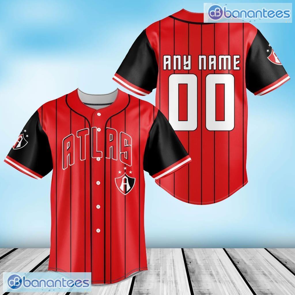 liga mx atlas fc elevate your style baseball jersey shirt image Liga Mx Atlas F.C Elevate Your Style Baseball Jersey Shirt Product Photo 1