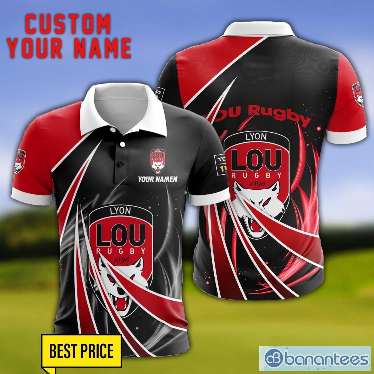 lyon ou personalized name 3d polo shirt gift for sport golf lover image Lyon OU Personalized Name 3D Polo Shirt Gift For Sport Golf Lover Product Photo 1