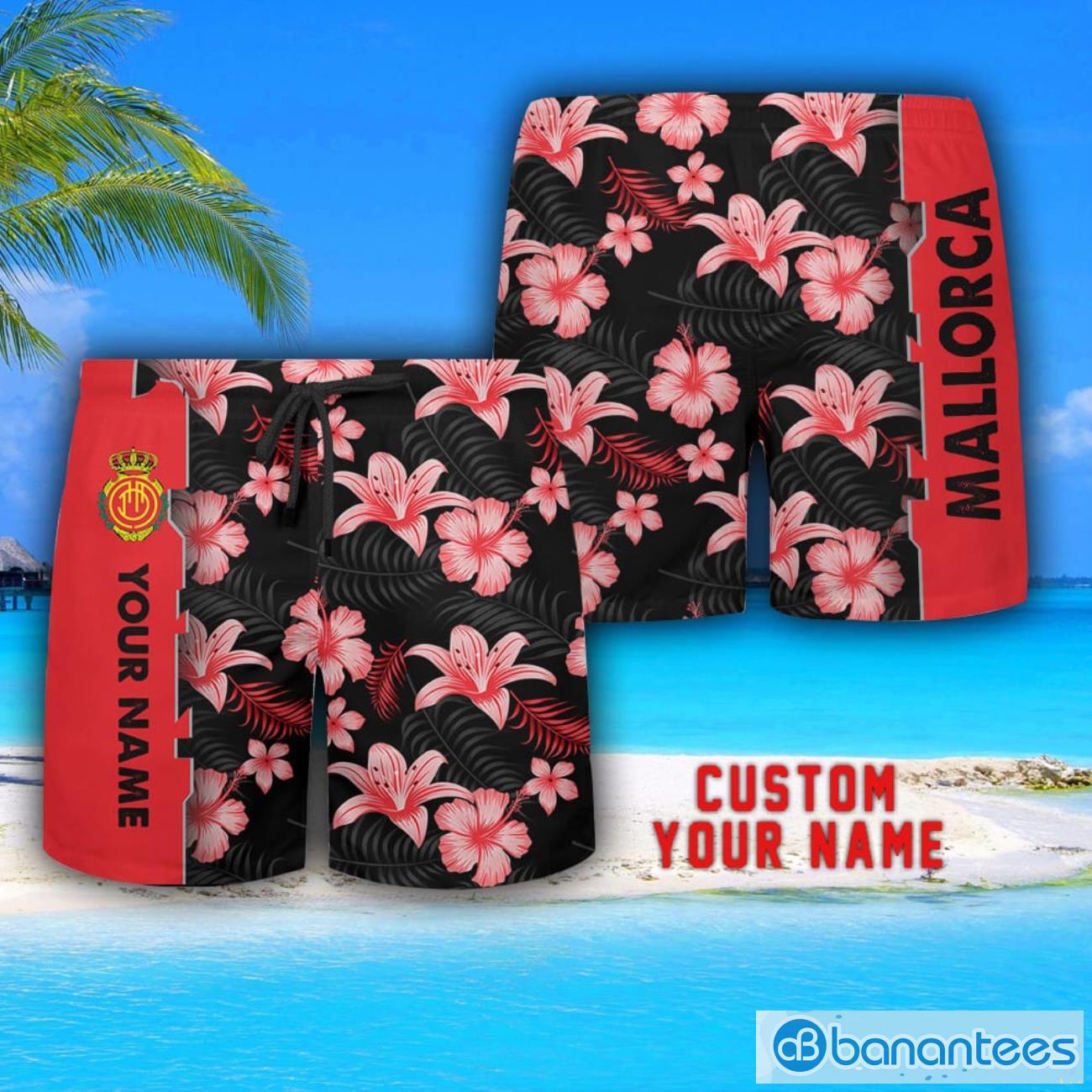 Mallorca Tropical Combo Hawaiian Shirt And Shorts Personalized Name For Fans Mallorca Tropical Combo Hawaiian Shirt And Shorts Personalized Name For Fans Product Photo 3
