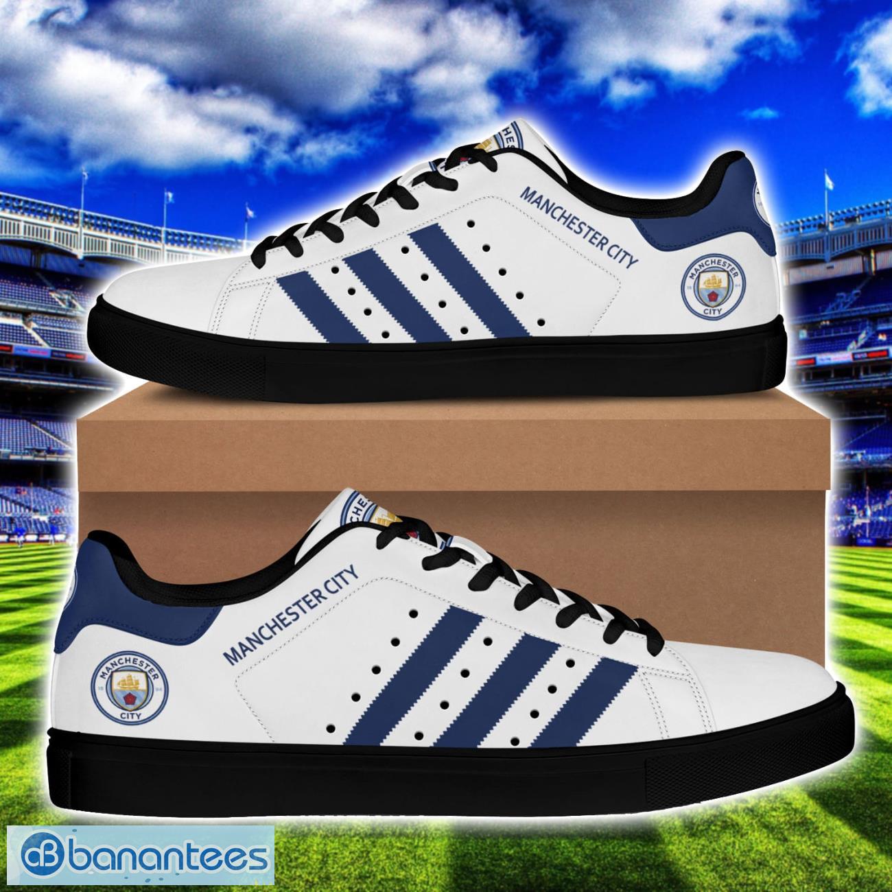 manchester city fc low top skate shoes for fans gift ideas shoes 2 image Manchester City FC Low Top Skate Shoes For Fans Gift Ideas Shoes Product Photo 3