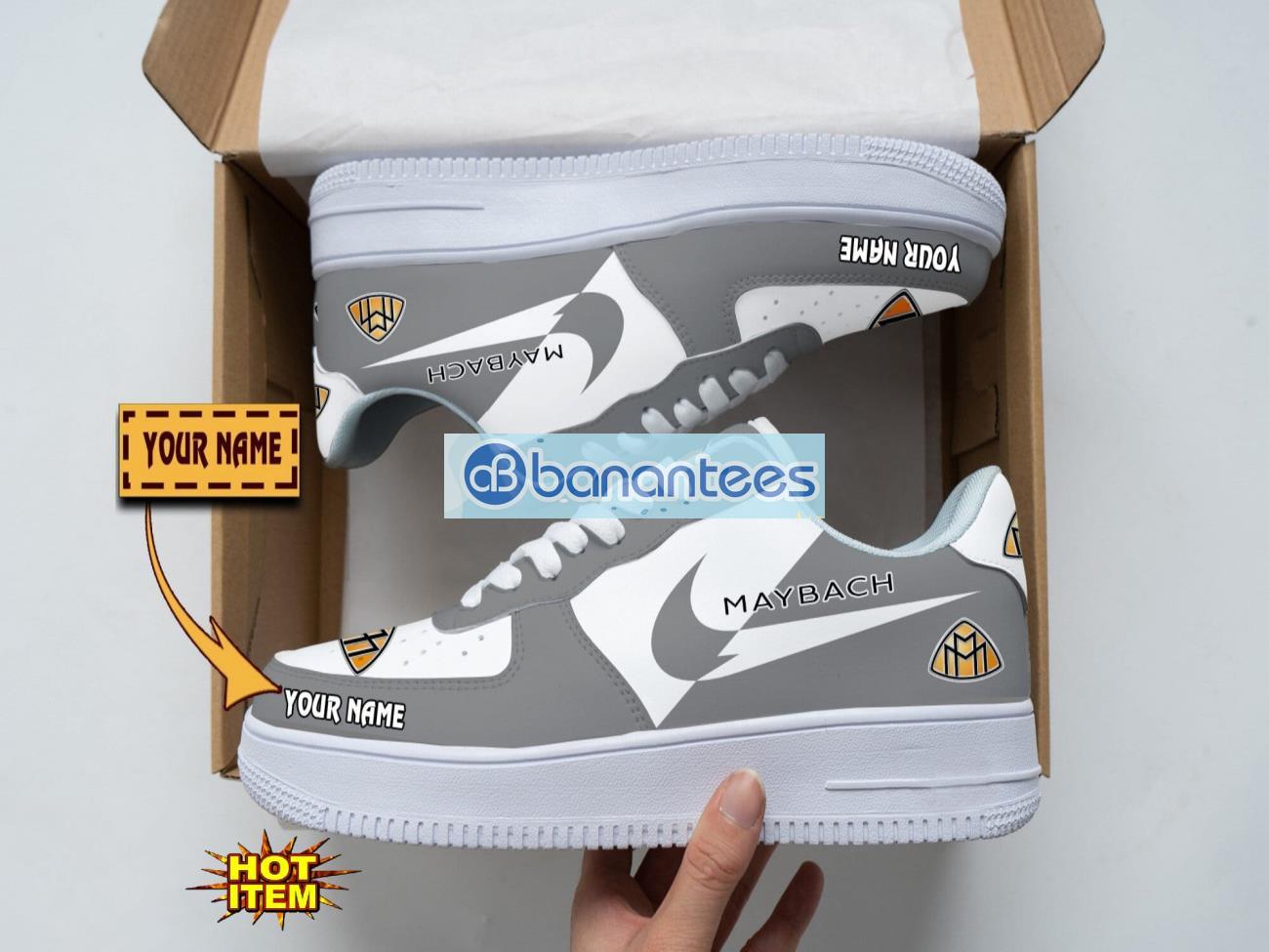 maybach air force shoes custom name gift for fans af1 sneakers image Maybach Air Force Shoes Custom Name Gift For Fans AF1 Sneakers Product Photo 1