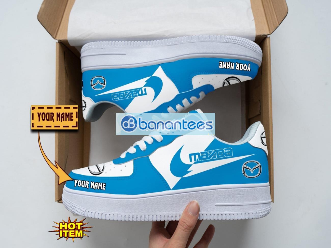 mazda air force shoes custom name gift for fans af1 sneakers image Mazda Air Force Shoes Custom Name Gift For Fans AF1 Sneakers Product Photo 1