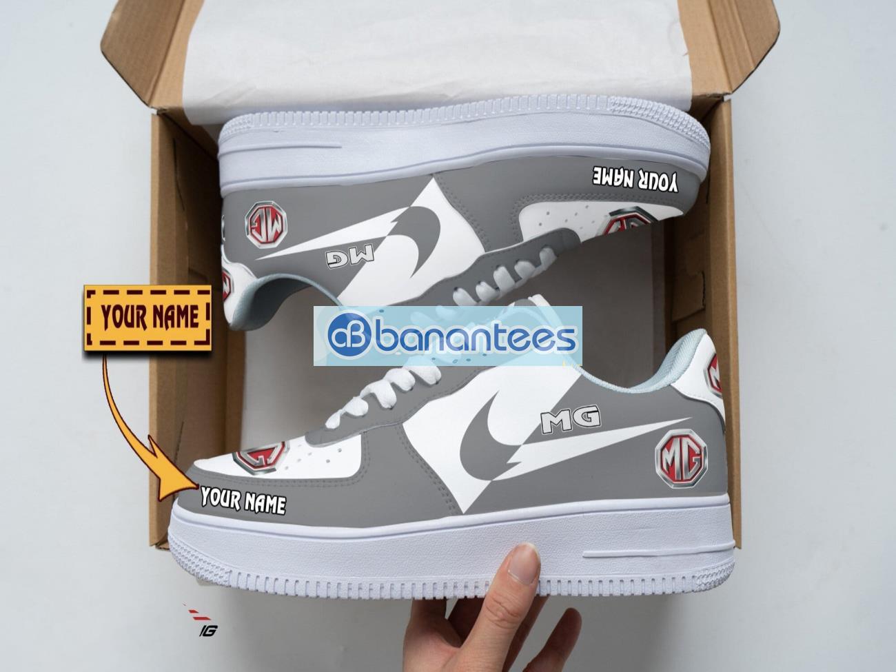 mg car air force shoes custom name gift for fans af1 sneakers image MG Car Air Force Shoes Custom Name Gift For Fans AF1 Sneakers Product Photo 1