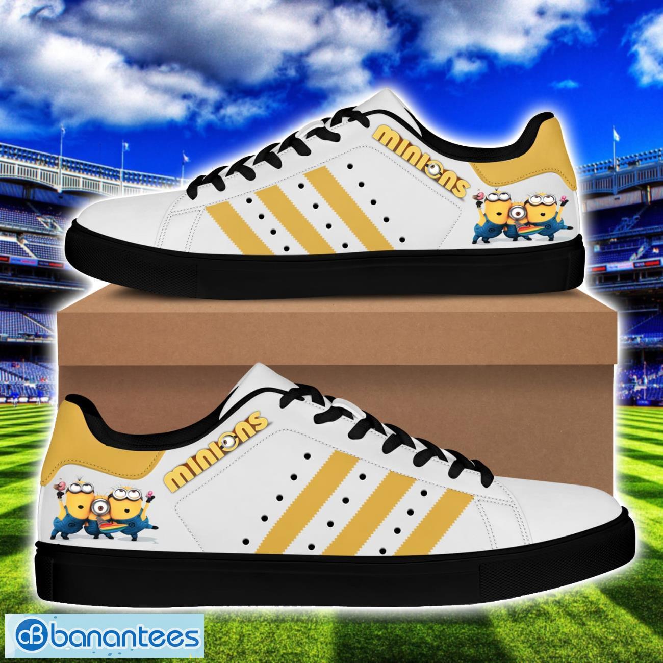 minions low top skate shoes for fans gift ideas shoes 1 image Minions Low Top Skate Shoes For Fans Gift Ideas Shoes Product Photo 2