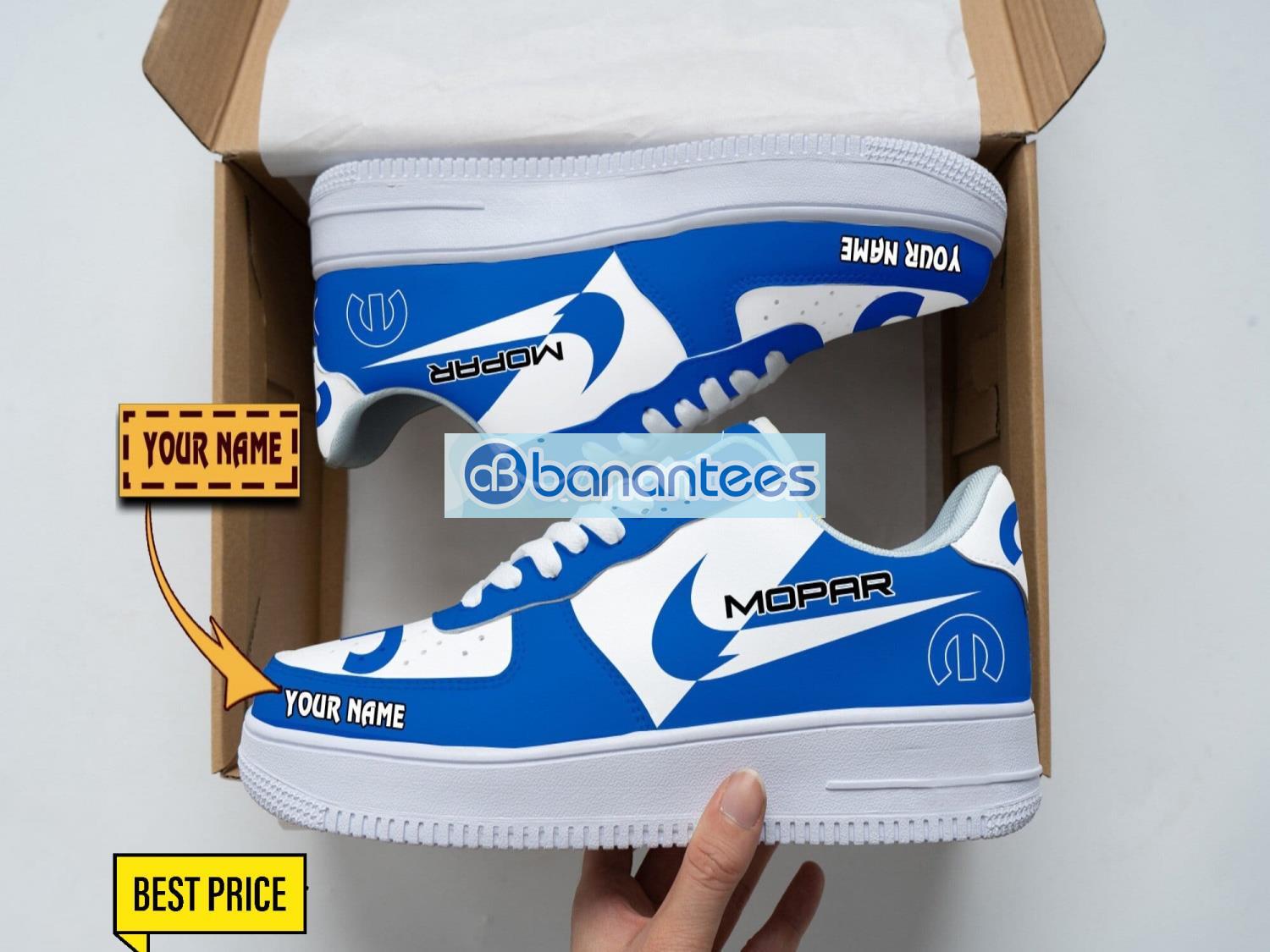 mopar air force shoes custom name gift for fans af1 sneakers image Mopar Air Force Shoes Custom Name Gift For Fans AF1 Sneakers Product Photo 1