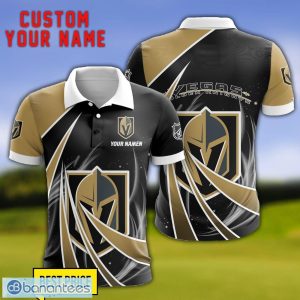 Vegas Golden Knights Personalized Name 3D Polo Shirt Gift For Sport Golf Lover Product Photo 1