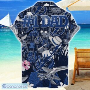 Tampa Bay Lightning Hawaiian Shirt Father’s Day Gift For Dad Grandpa NHL Team Product Photo 2