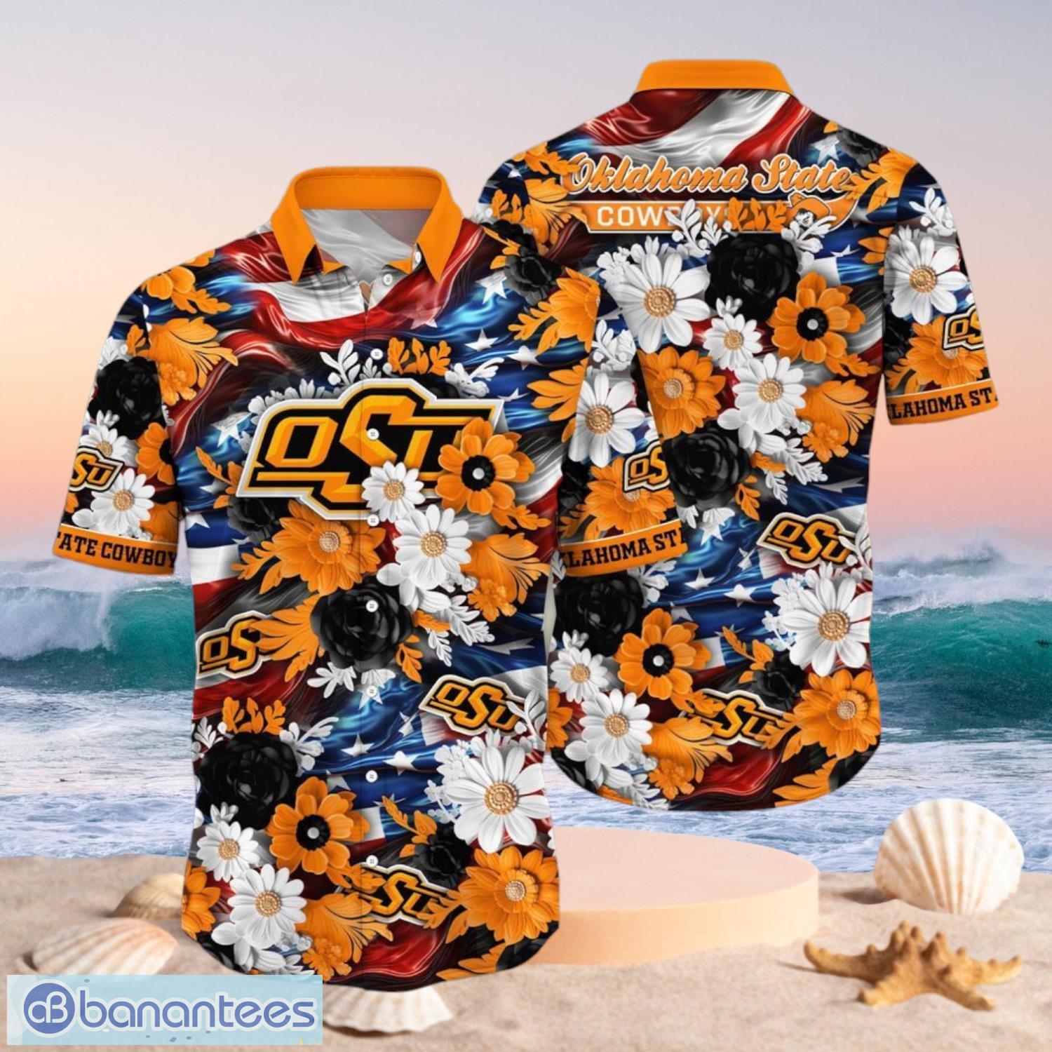 ncaa oklahoma state cowboys design logo gift for fan independence day hawaii shirt full over print image NCAA Oklahoma State Cowboys Design Logo Gift For Fan Independence Day Hawaii Shirt Full Over Print Product Photo 1