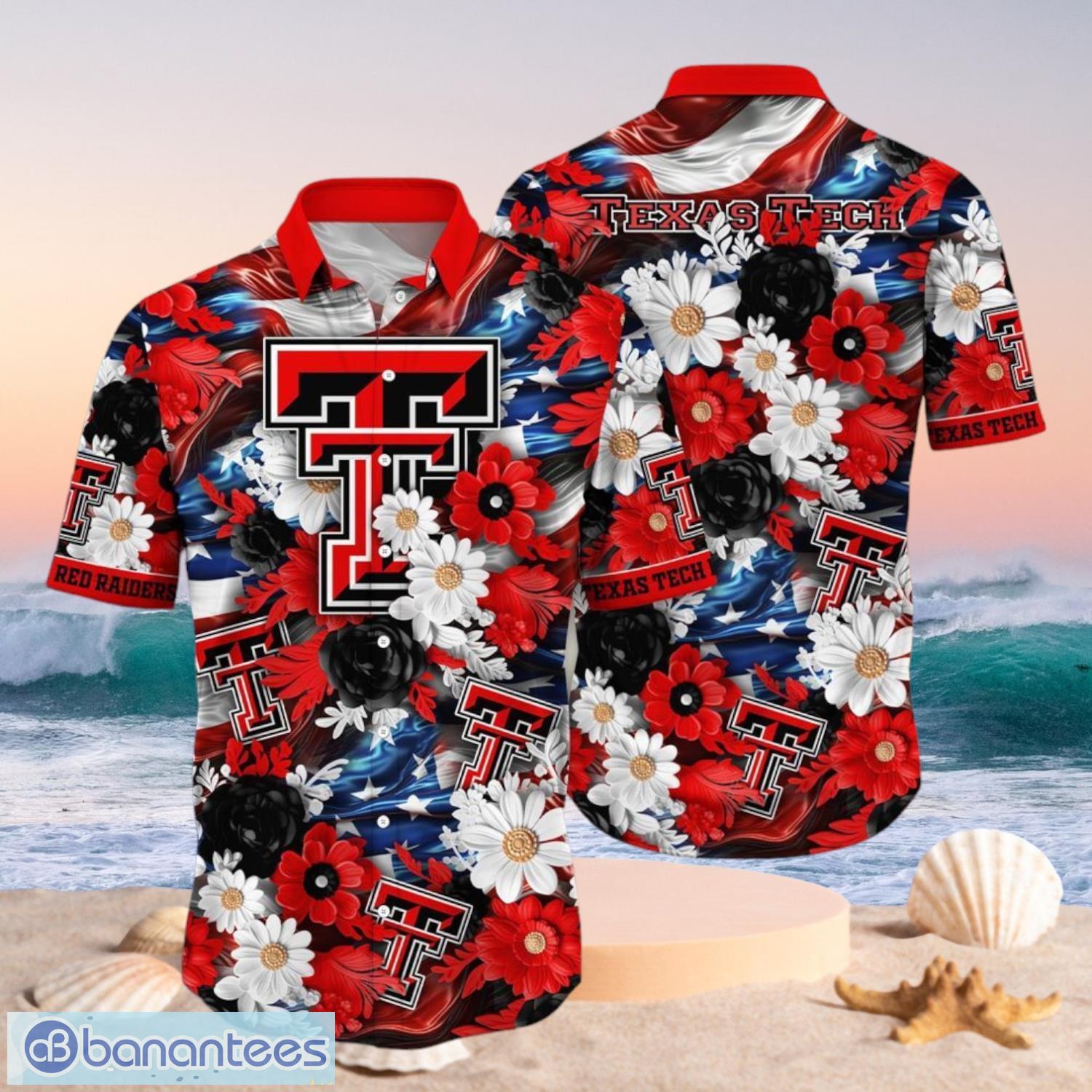 ncaa texas tech red raiders design logo gift for fan independence day hawaii shirt full over print image NCAA Texas Tech Red Raiders Design Logo Gift For Fan Independence Day Hawaii Shirt Full Over Print Product Photo 1