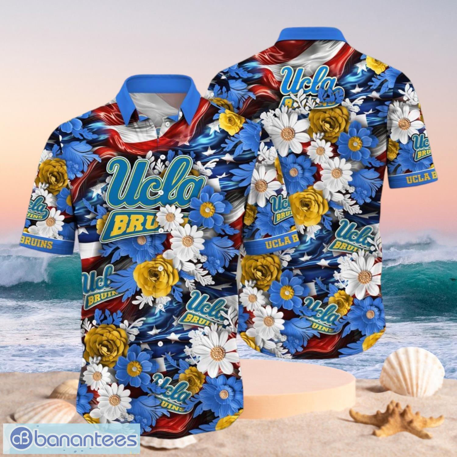ncaa ucla bruins design logo gift for fan independence day hawaii shirt full over print image NCAA Ucla Bruins Design Logo Gift For Fan Independence Day Hawaii Shirt Full Over Print Product Photo 1