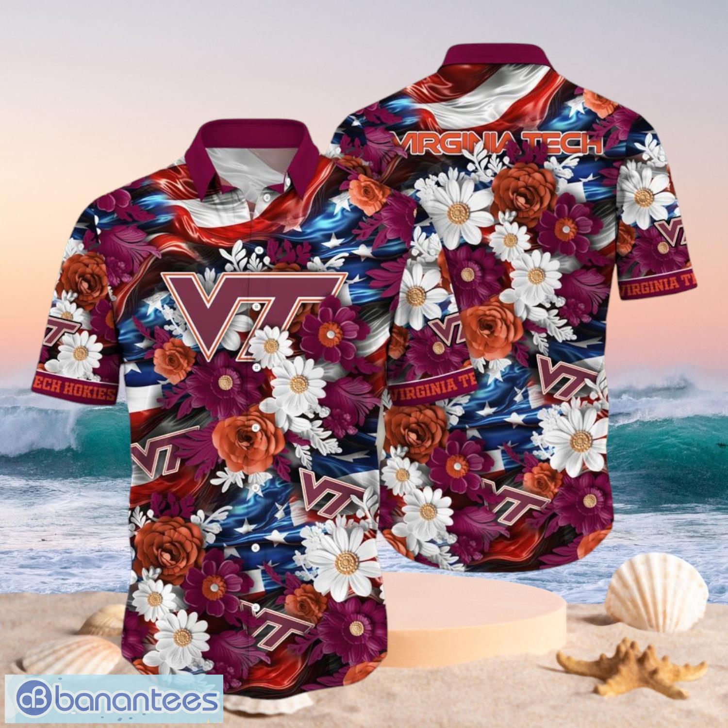 ncaa virginia tech hokies design logo gift for fan independence day hawaii shirt full over print image NCAA Virginia Tech Hokies Design Logo Gift For Fan Independence Day Hawaii Shirt Full Over Print Product Photo 1