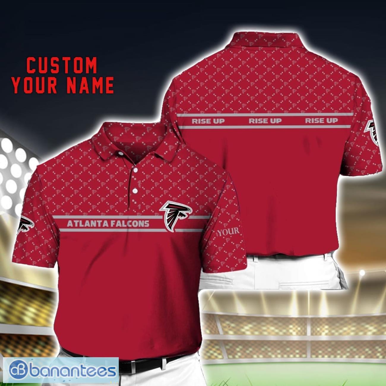 nfl atlanta falcons polo shirt custom name football fans gift image NFL Atlanta Falcons Polo Shirt Custom Name Football Fans Gift Product Photo 1