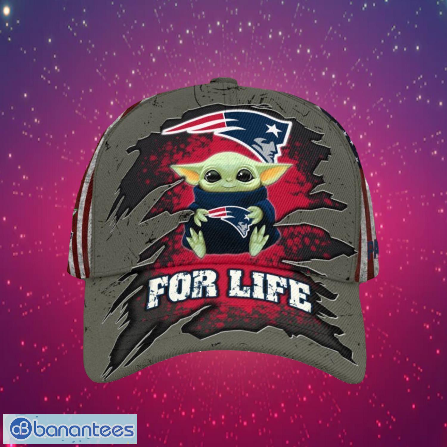 nfl new england patriots logo design baby yoda for life gifts for fans full over print cap image NFL New England Patriots Logo Design Baby Yoda For Life Gifts For Fans Full Over Print Cap Product Photo 1
