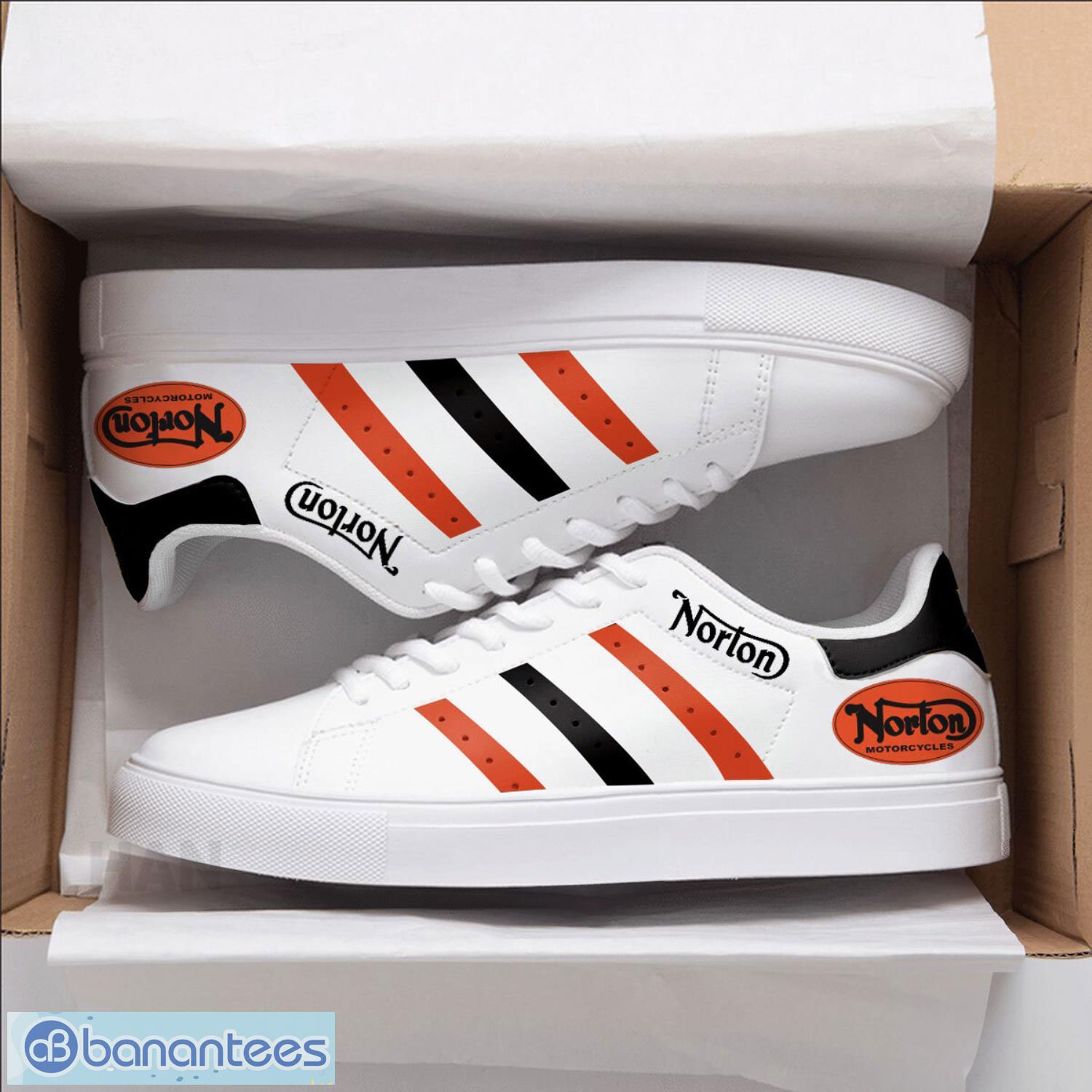 norton motorcycle low top skate shoes for men and women trending shoes image Norton Motorcycle Low Top Skate Shoes For Men And Women Trending Shoes Product Photo 1