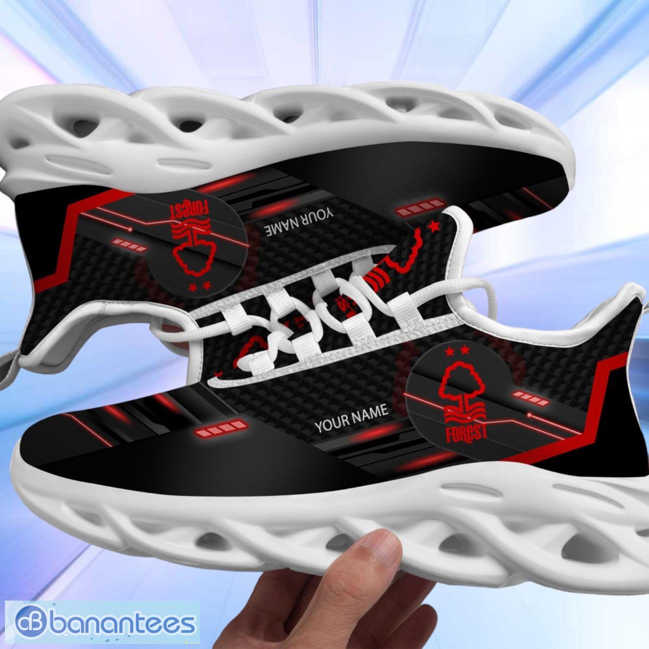 nottingham forest max soul shoes custom name for fan sports 1 image Nottingham Forest Max Soul Shoes Custom Name For Fan Sports Product Photo 2