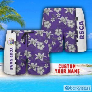 R.S.C. Anderlecht Tropical Combo Hawaiian Shirt And Shorts Personalized Name For Fans Product Photo 3