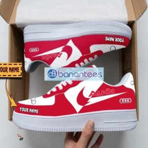 Audi Air Force Shoes Custom Name Gift For Fans AF1 Sneakers Product Photo 1