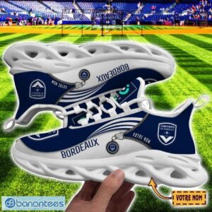 Girondins de Bordeaux Max Soul Shoes Personalized Name Sneakers For Fans Product Photo 1