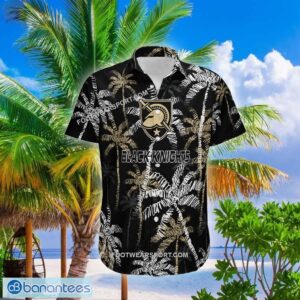 Army West Point Black Knights Hawaiian Shirt Coconut Tree Vintage All Over Print Gift Summer - NCAA Army West Point Black Knights 3D Hawaiian Shirt Coconut Tree_1