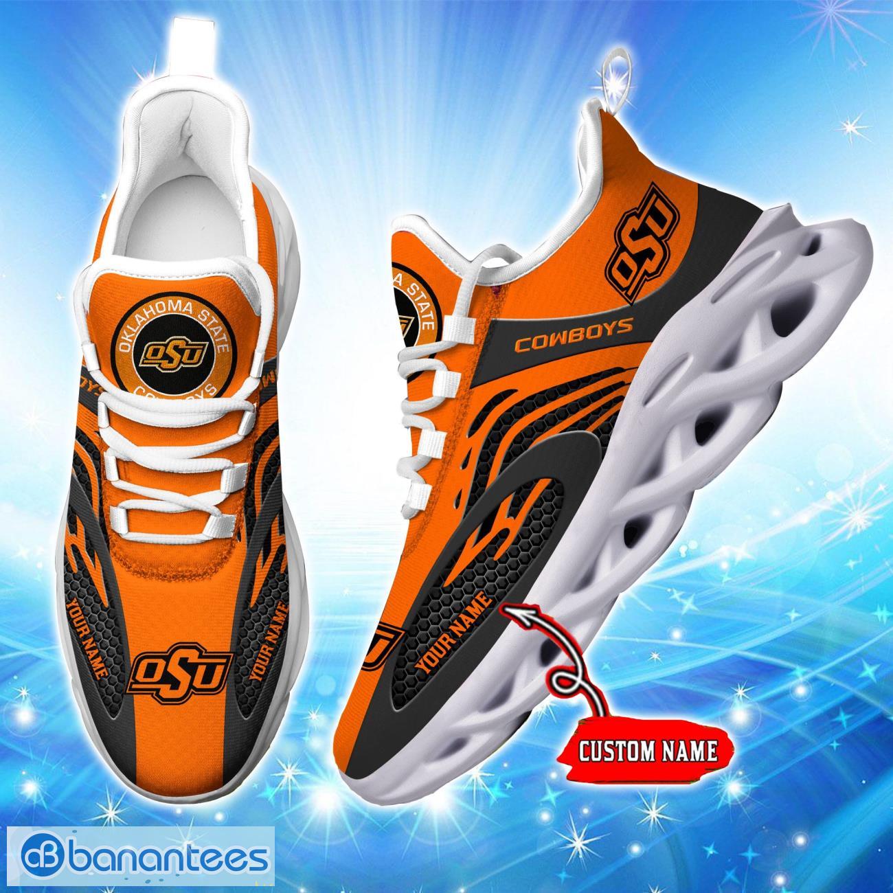oklahoma state cowboys max soul shoes trending design for men women running sneakers gift 2 image Oklahoma State Cowboys Max Soul Shoes Trending Design For Men Women Running Sneakers Gift Product Photo 3