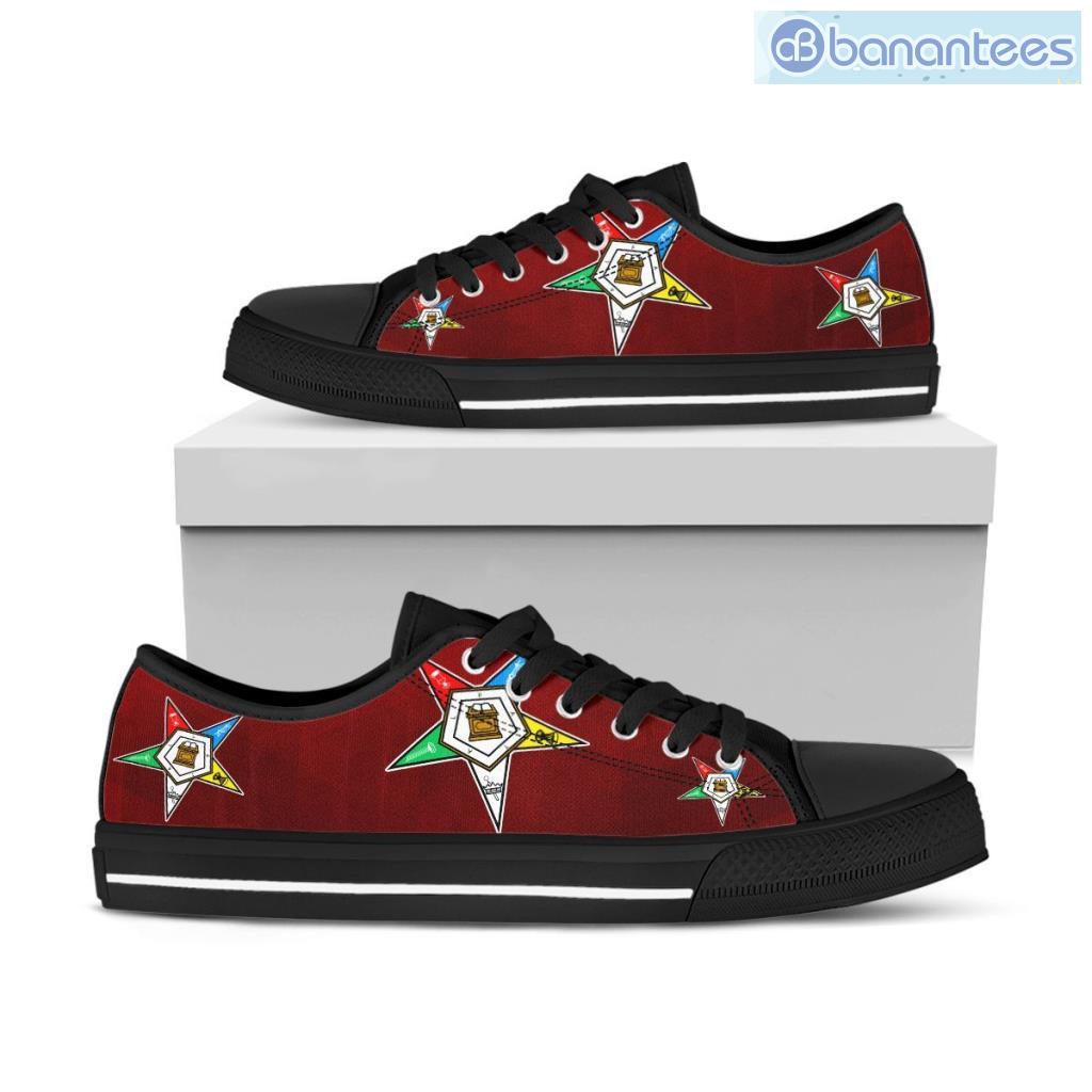order of the eastern star sorority low top shoes fashion trend image Order Of The Eastern Star Sorority Low Top Shoes Fashion Trend Product Photo 1