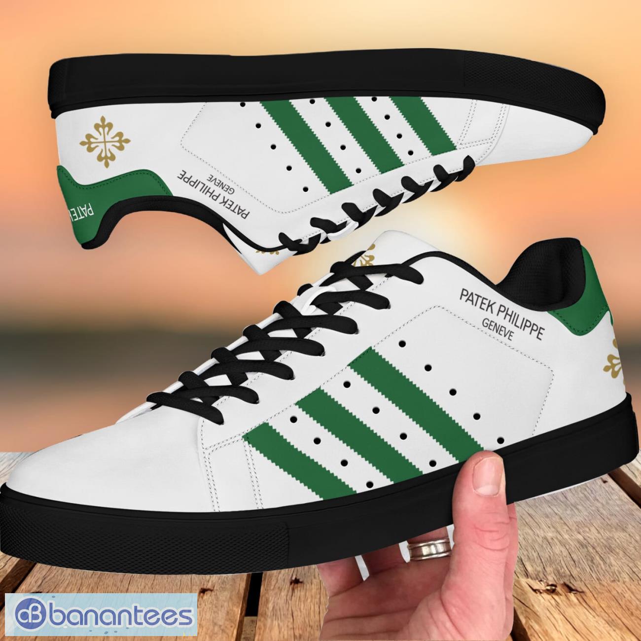 patek philippe men women low top skate shoes new gift 1 image Patek Philippe Men Women Low Top Skate Shoes New Gift Product Photo 2