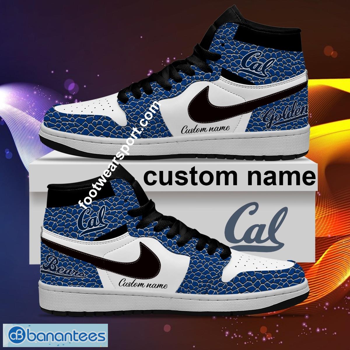 personalized ncaa california golden bears air jordan 1 hightop shoes glass for fans gift 1 image Personalized NCAA California Golden Bears Air Jordan 1 Hightop Shoes Glass For Fans Gift - Personalized NCAA California Golden Bears Air Jordan 1 Sneakers Glass Hightop Shoes Photo 2